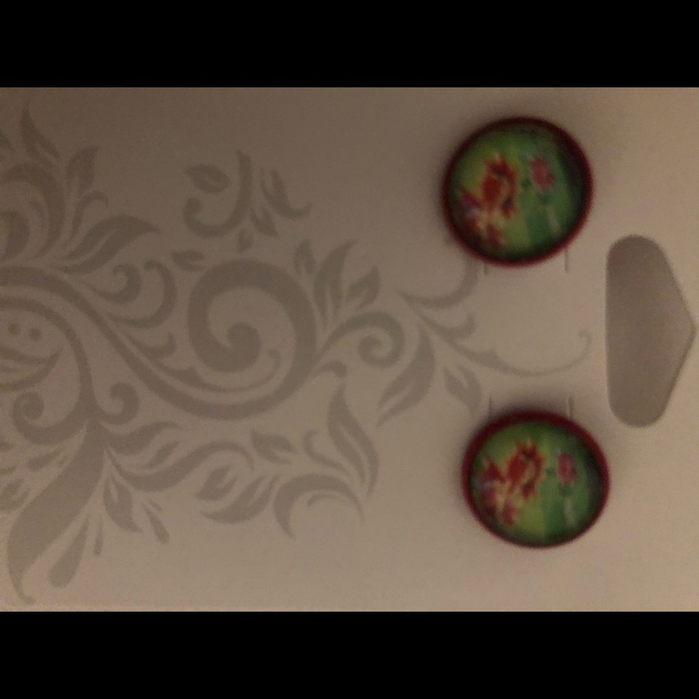 Floral studs